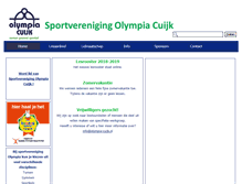 Tablet Screenshot of olympia-cuijk.nl